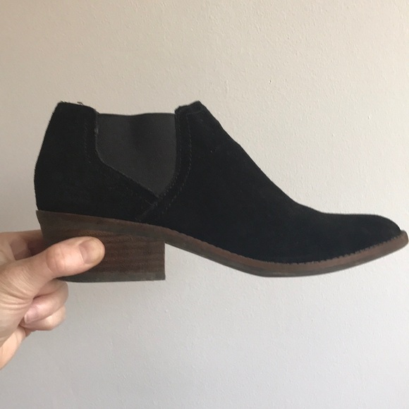 Lucky Brand black suede ankle booties - Picture 5 of 5